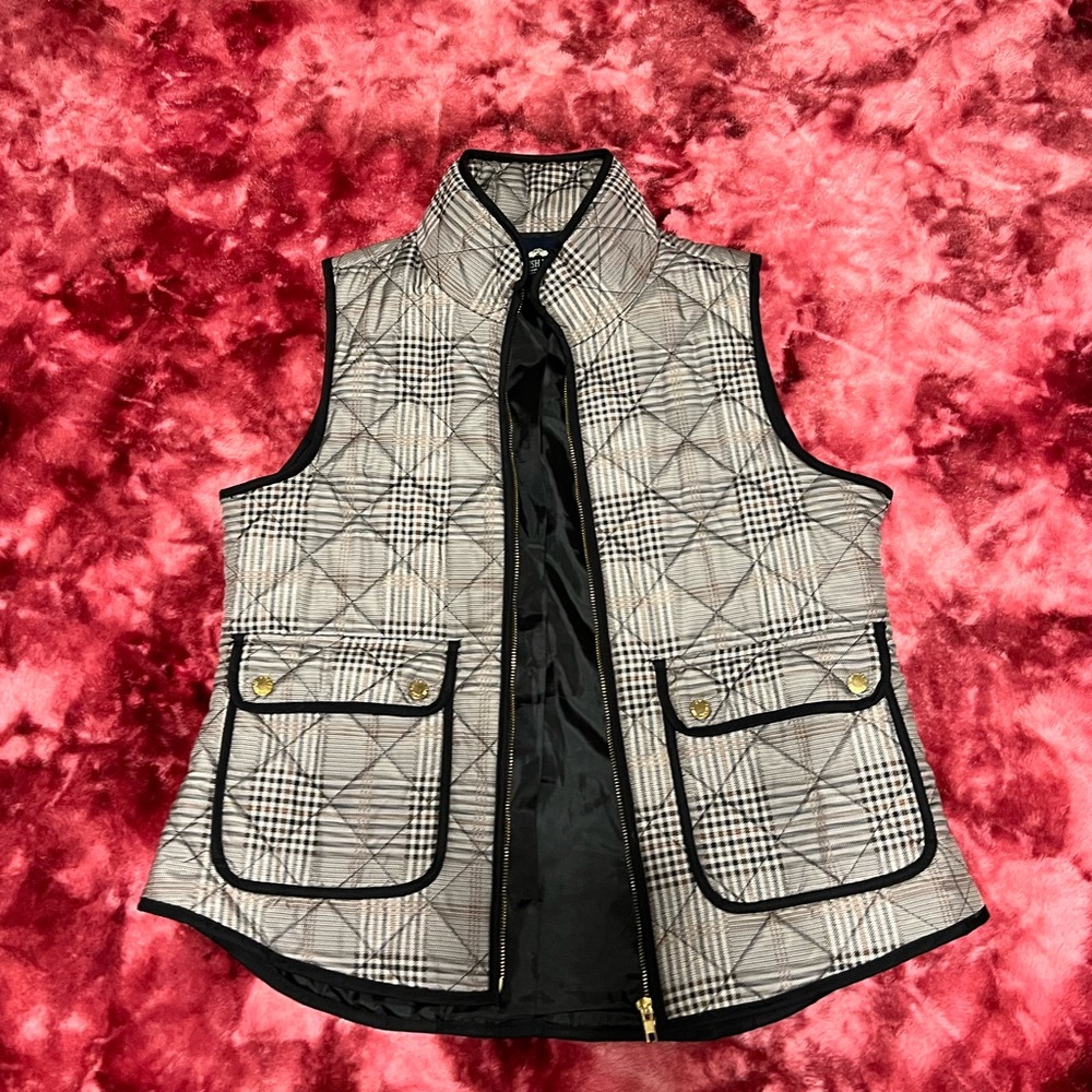 British Khaki Vest Size L